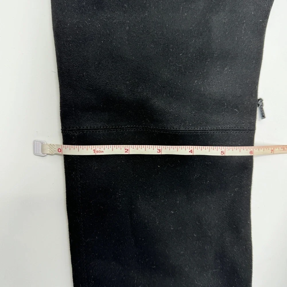 Stuart Weitzmen Black Vidaland 100MM Suede Over-the-Knee Boots